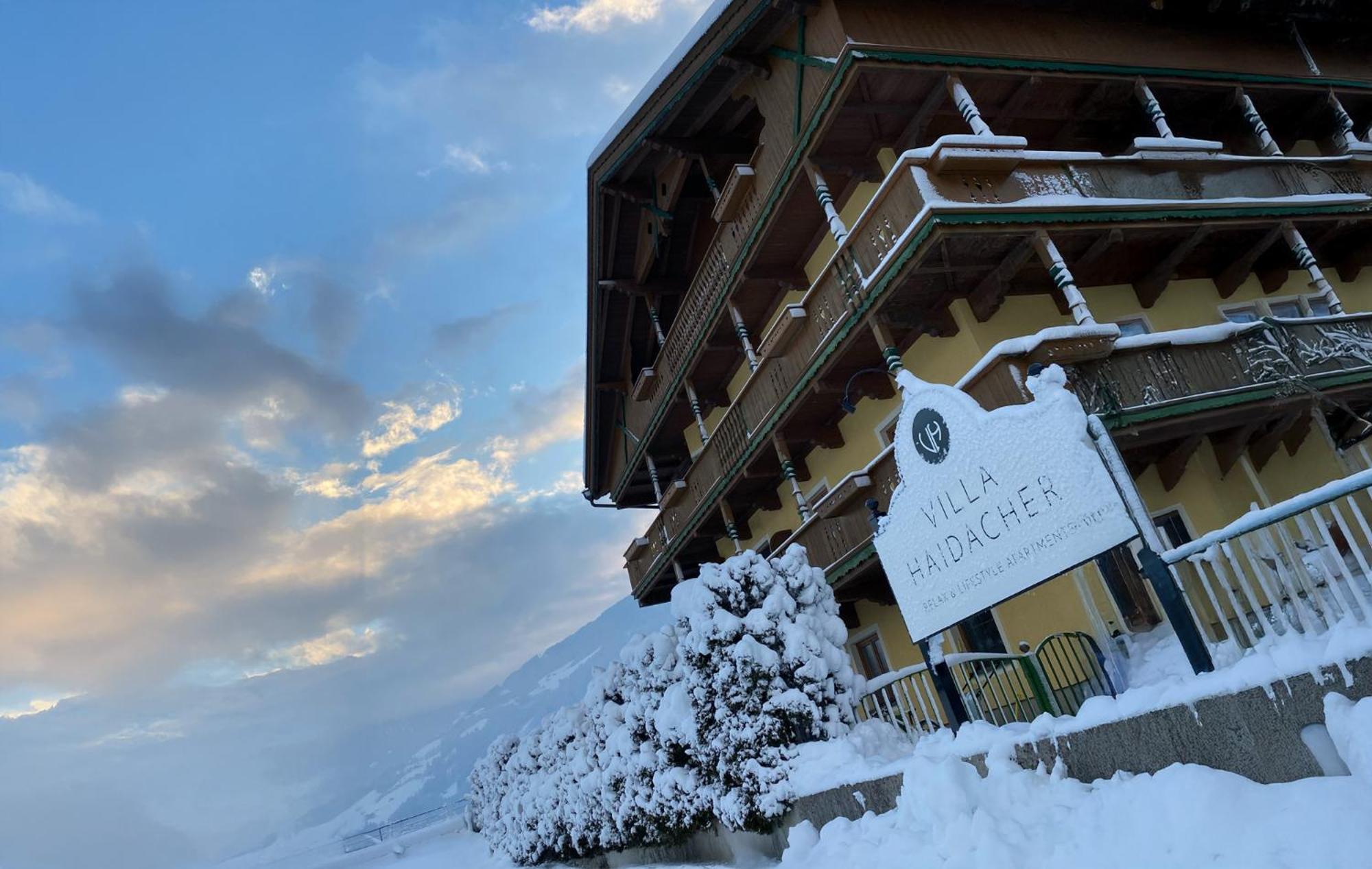 Villa Haidacher Relax & Lifestyle Apartments Zell am Ziller Exterior foto